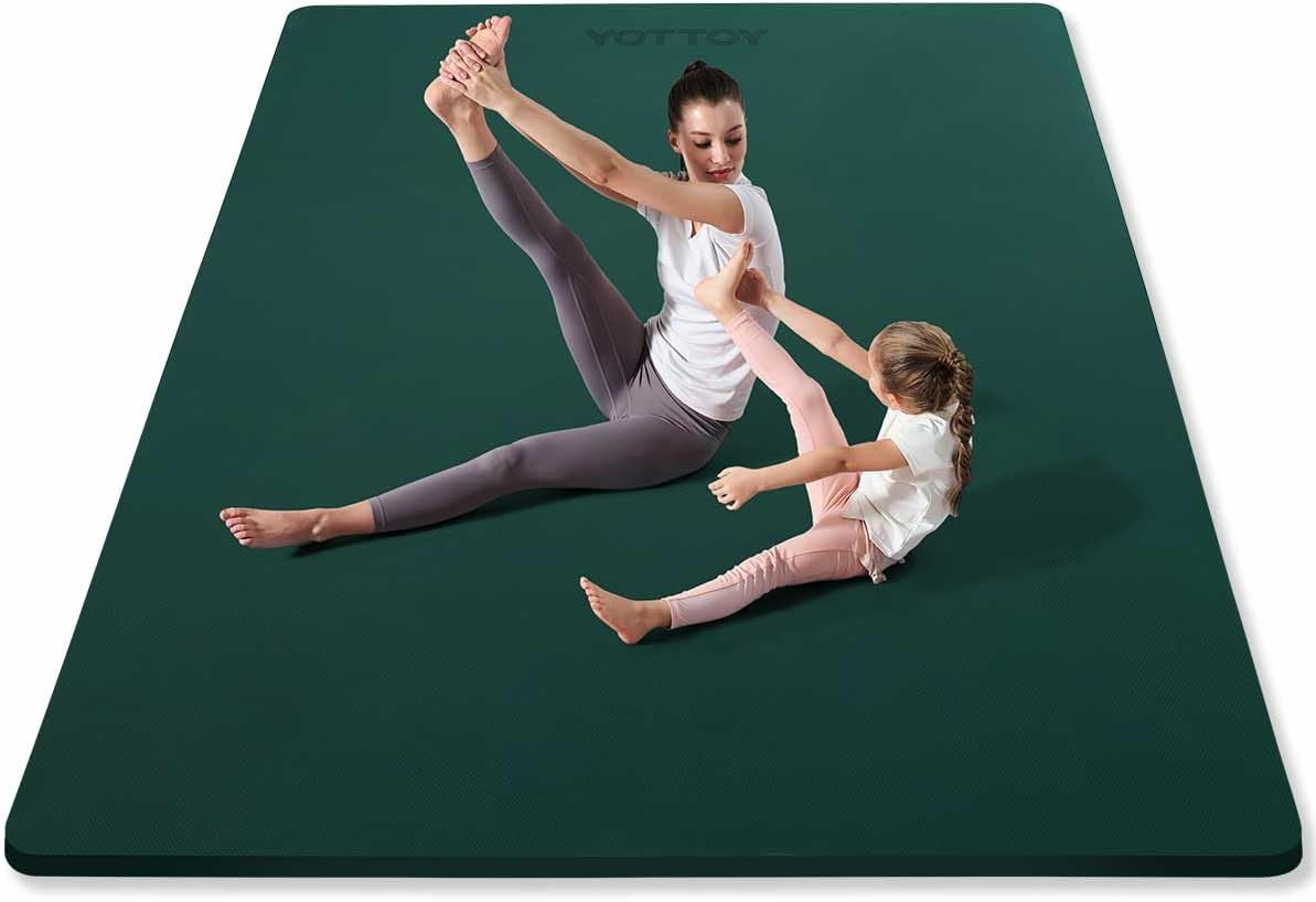 Extra Wide Non Slip TPE Yoga Mat