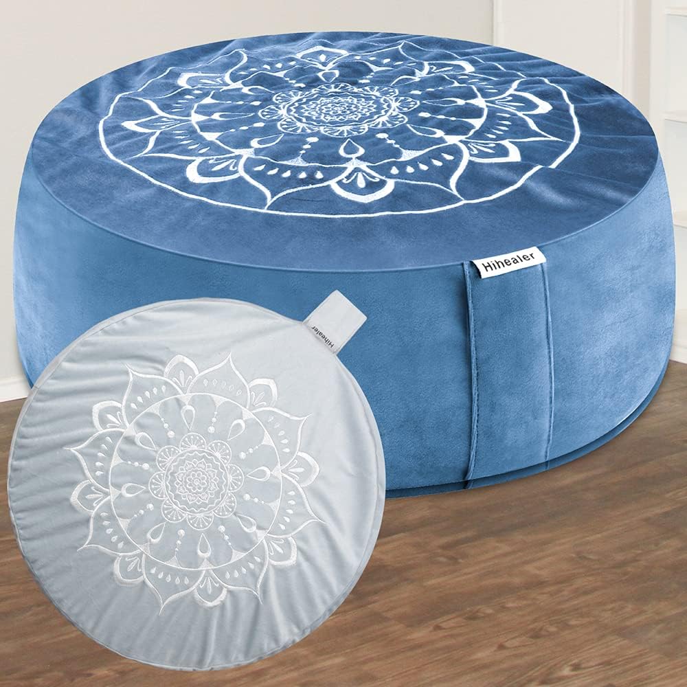 Hihealer Velvet Meditation Cushion