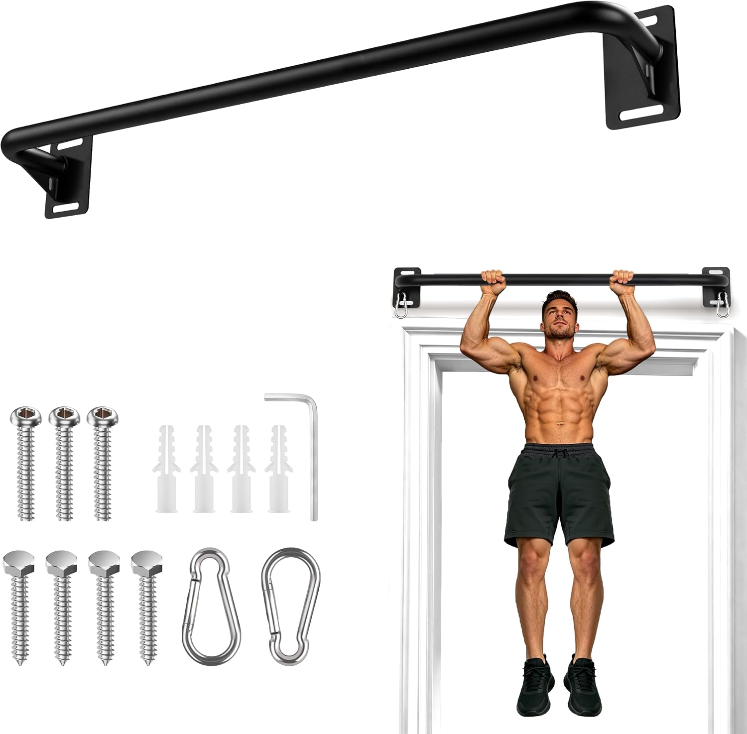 Heavy Duty Wall Pull Up Bar