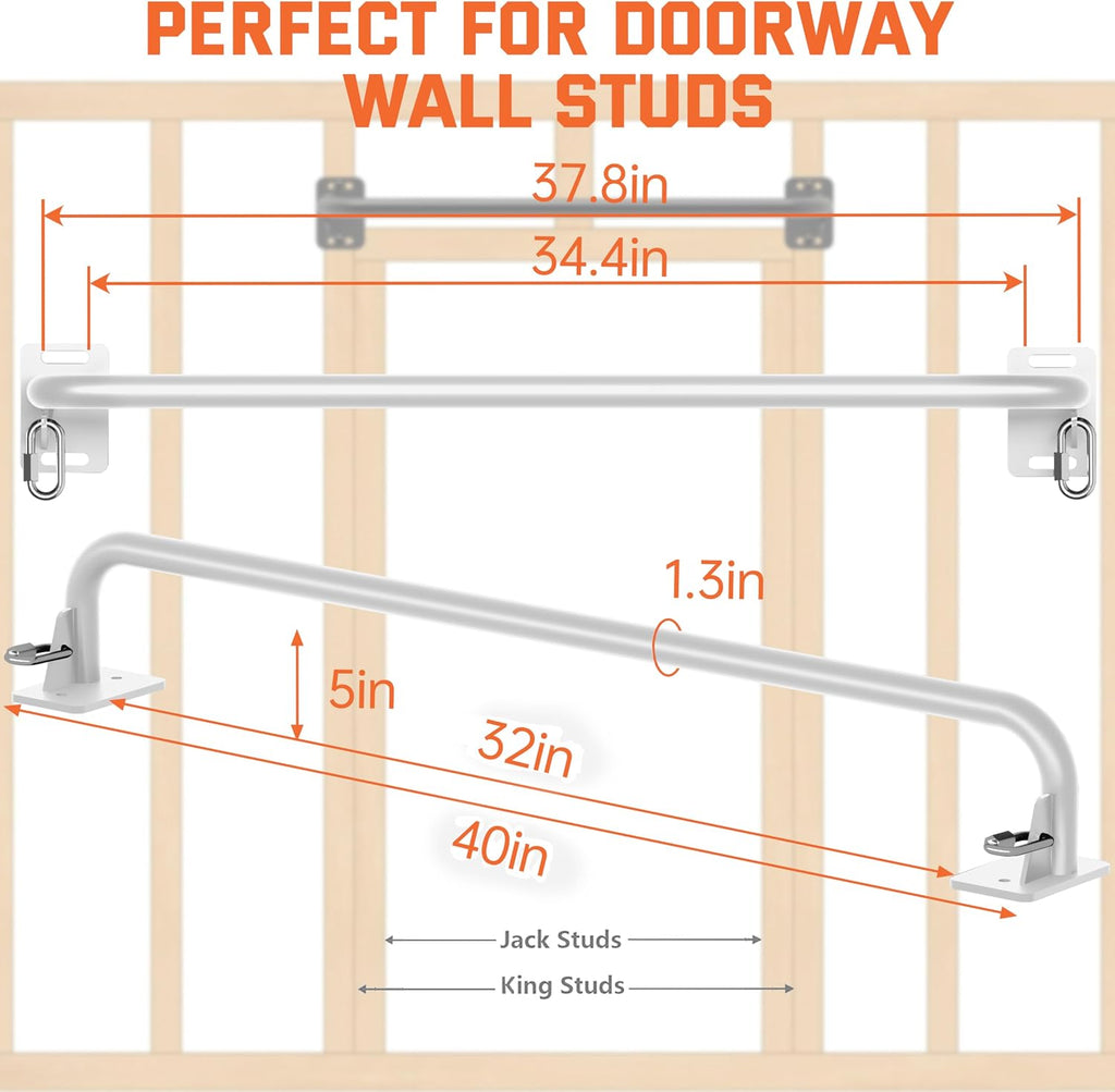 Heavy Duty Wall Mount Pull Up Bar