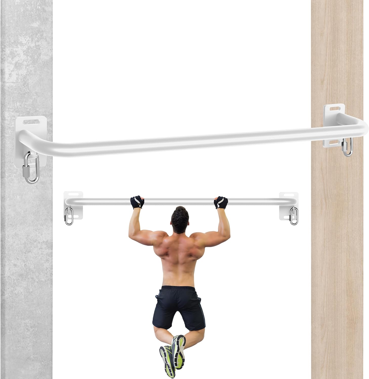 Heavy Duty Wall Mount Pull Up Bar