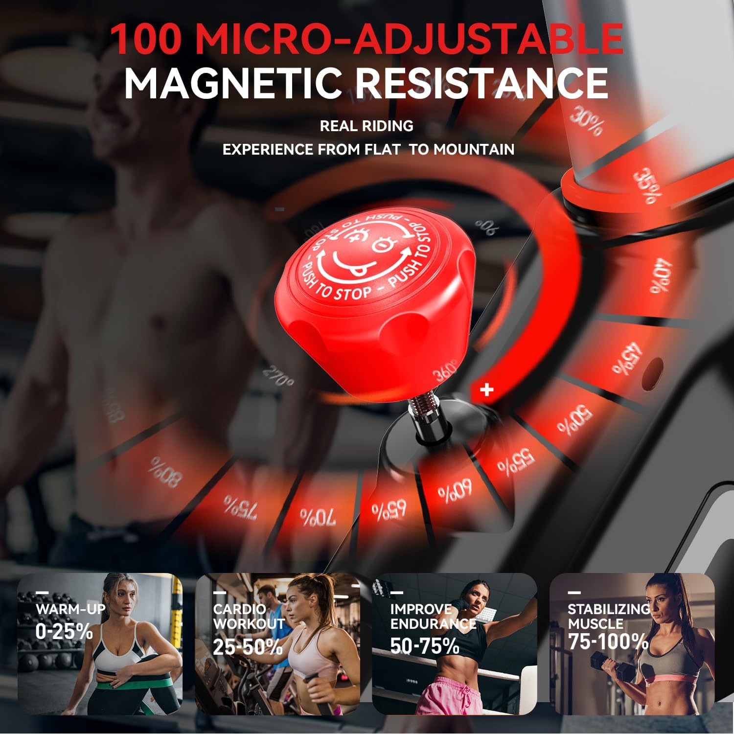 Silent Belt Drive Spin Bike