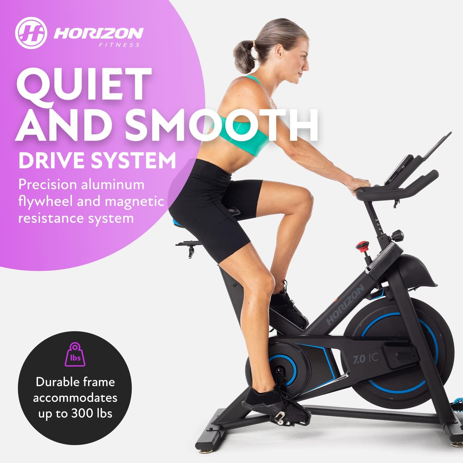 Horizon 7.0 IC Magnetic Indoor Cycle Bike