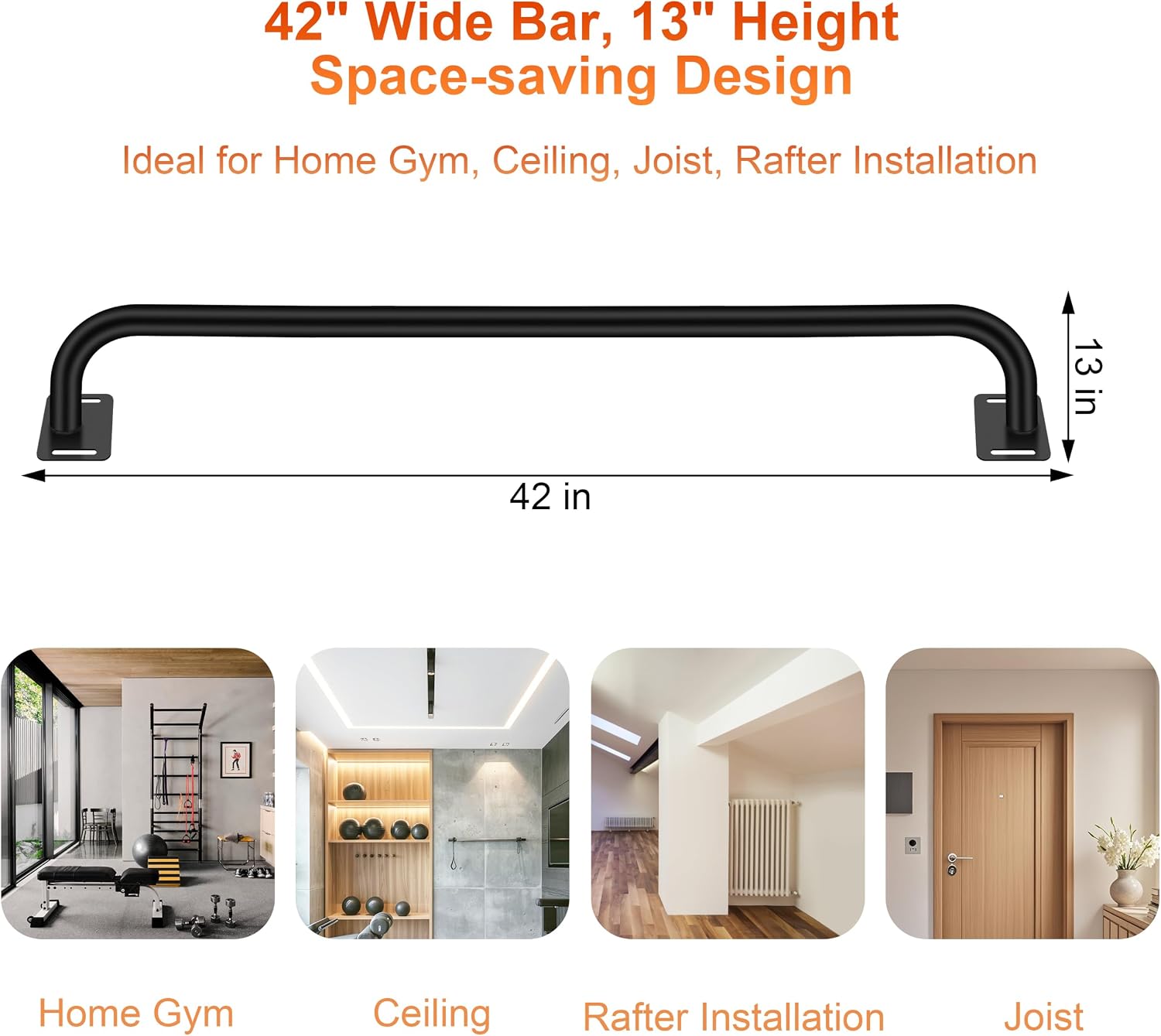 Heavy Duty Wall Pull Up Bar