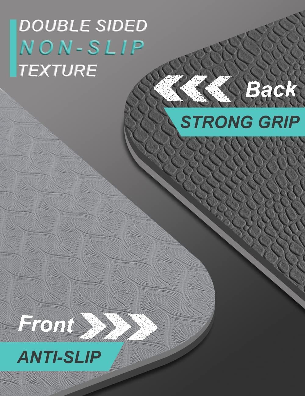 Double Sided Non Slip TPE Yoga Mat