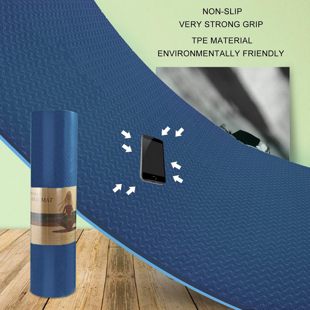 Eco-Friendly Non Slip TPE Yoga Mat