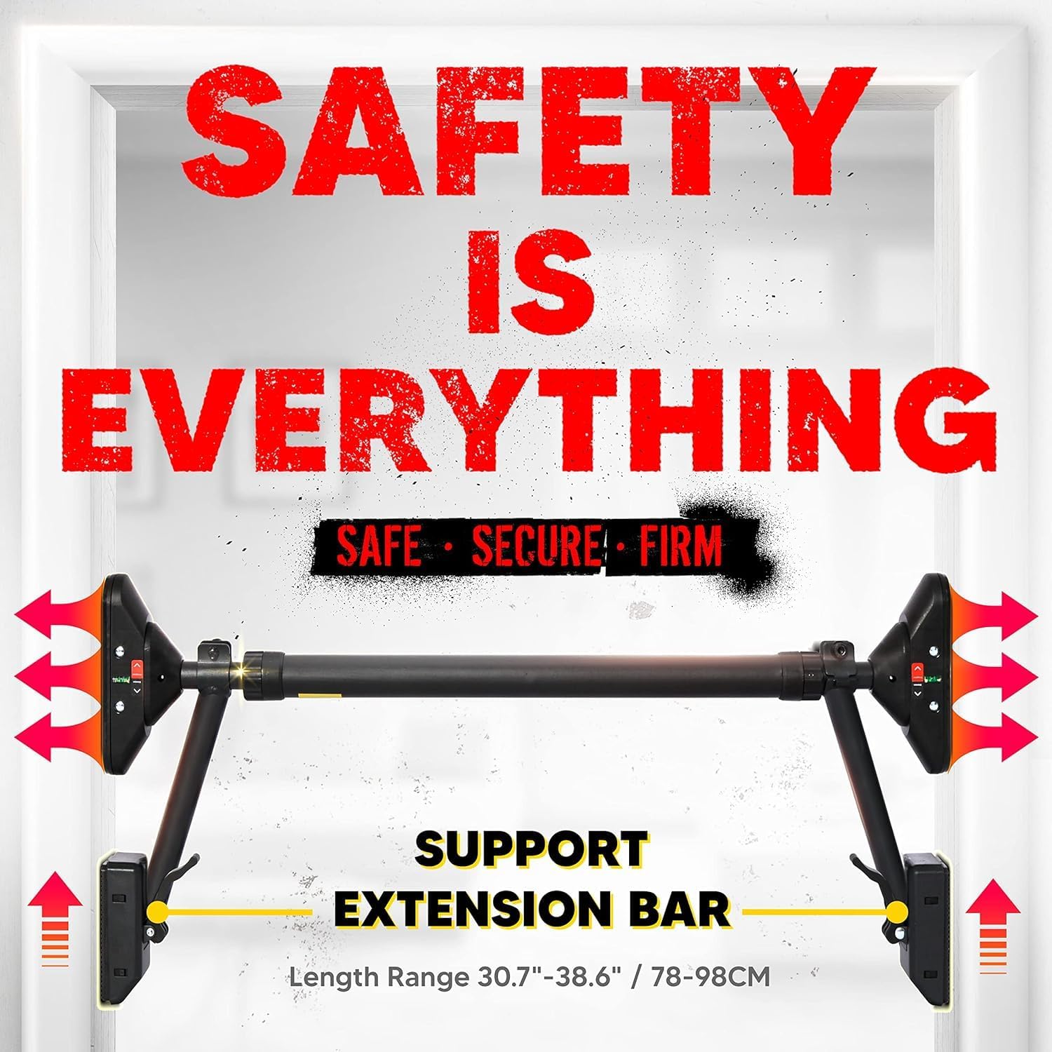 Dual Lock Wall Pull Up Bar