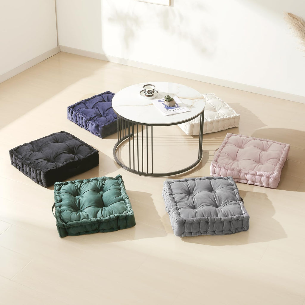 Square Memory Foam Floor Meditation Pillow