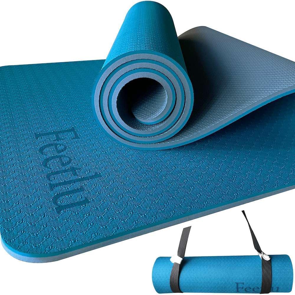 Extra Thick Non Slip Cushioned Yoga Mat