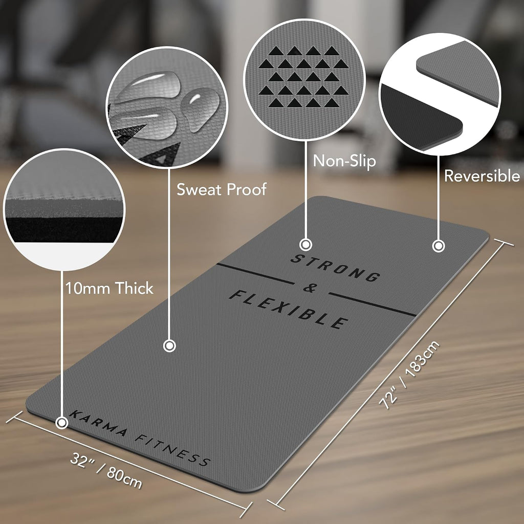 Extra Thick Non Slip TPE Yoga Mat