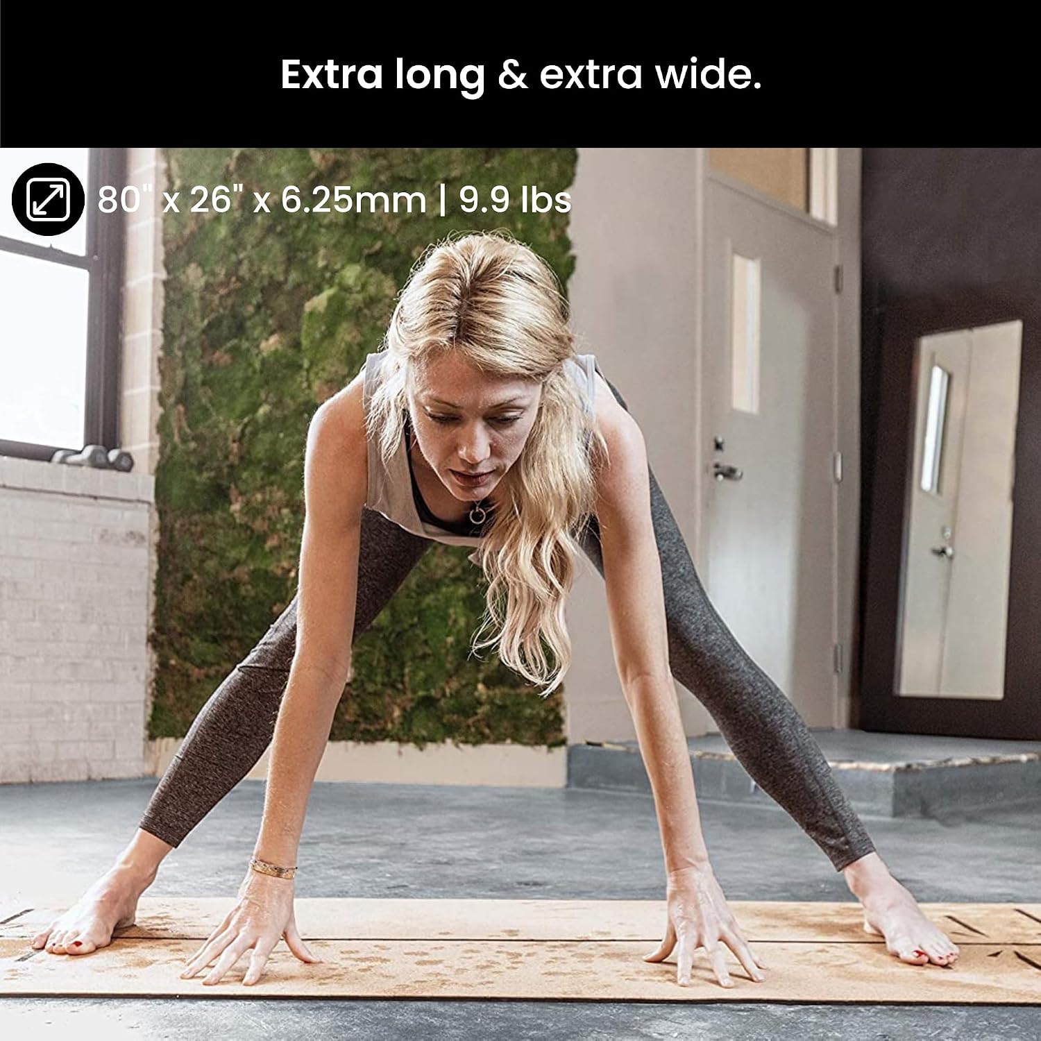 Luxury Cork Non Slip Yoga Mat
