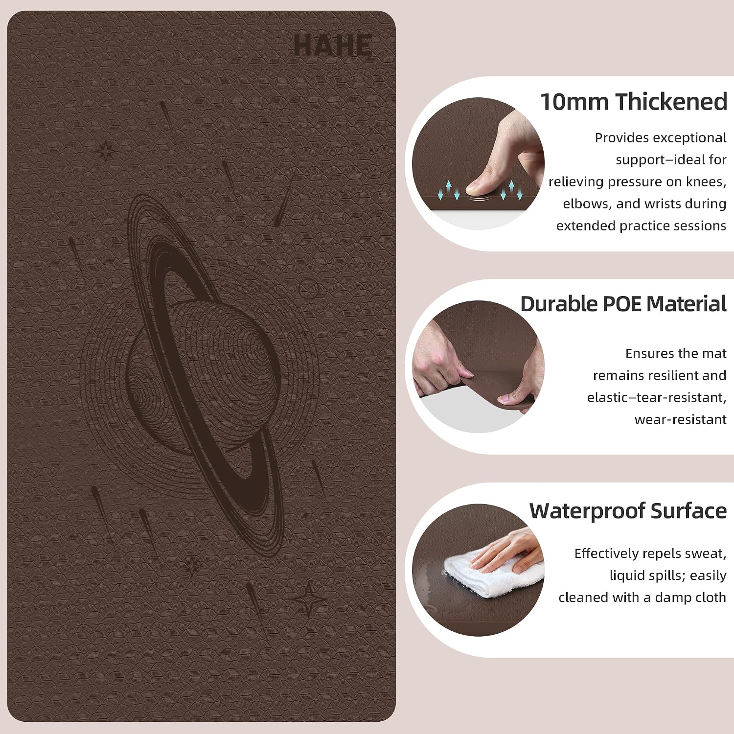 Oversized Non Slip Yoga Mat