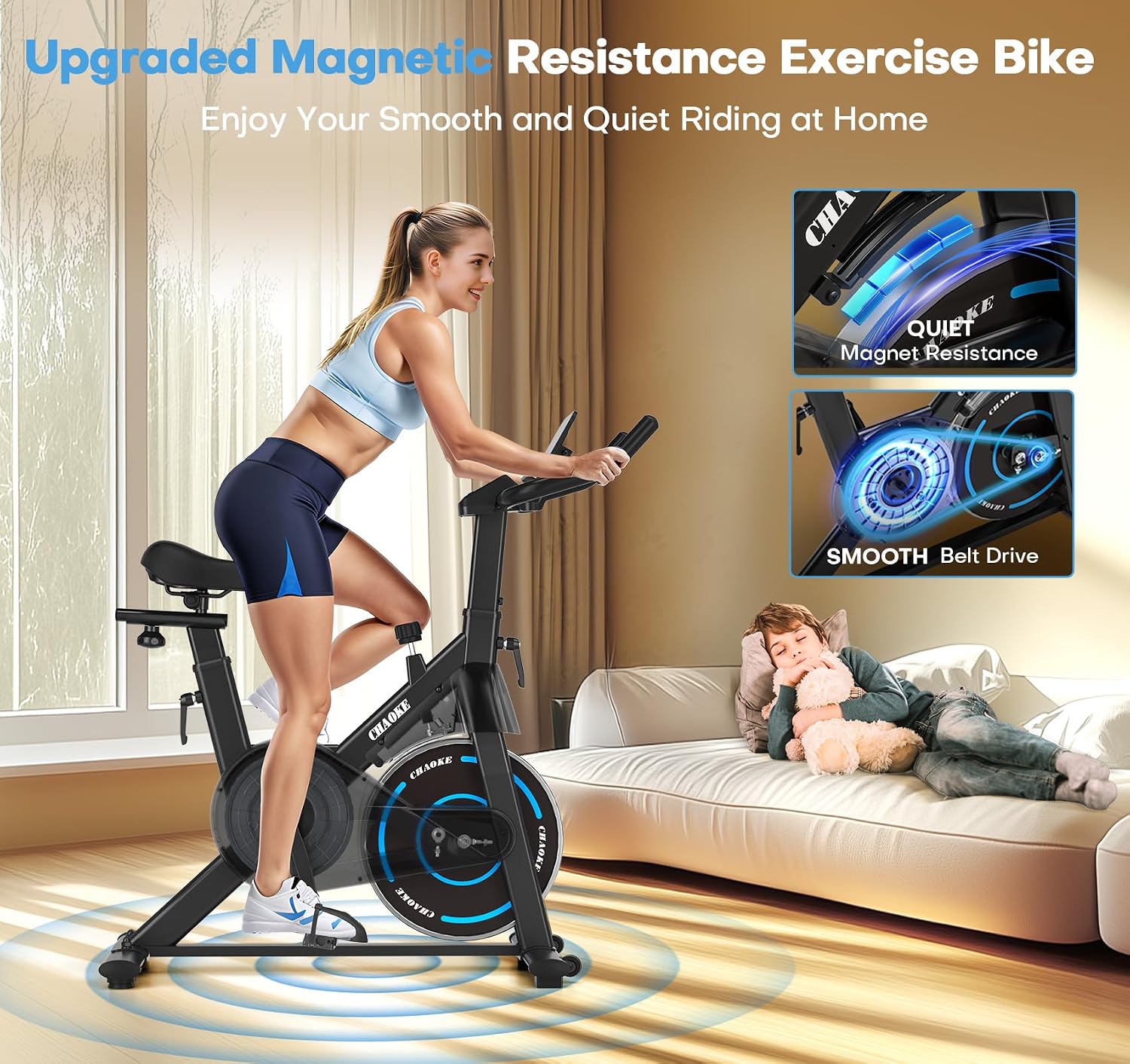 Magnetic Indoor Cycling Bike