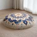 Round Mandala Meditation Cushion
