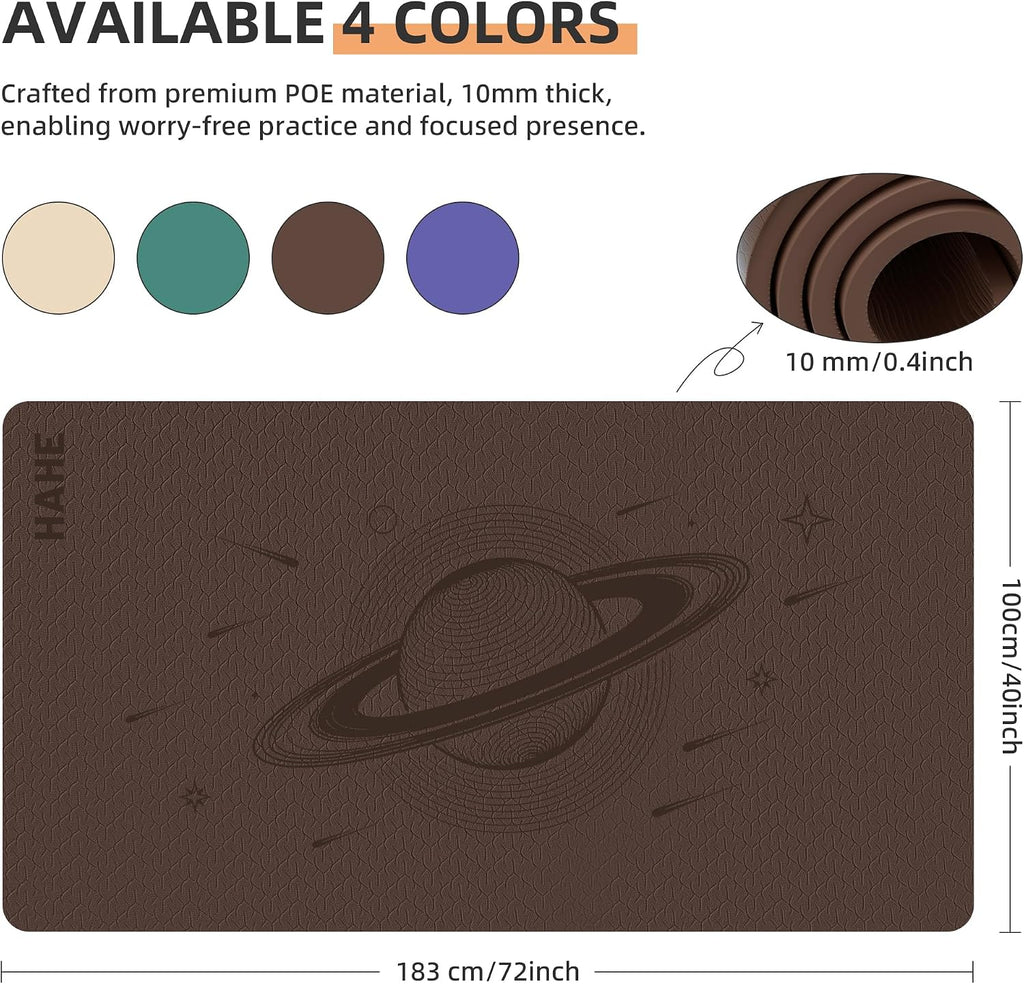 Oversized Non Slip Yoga Mat
