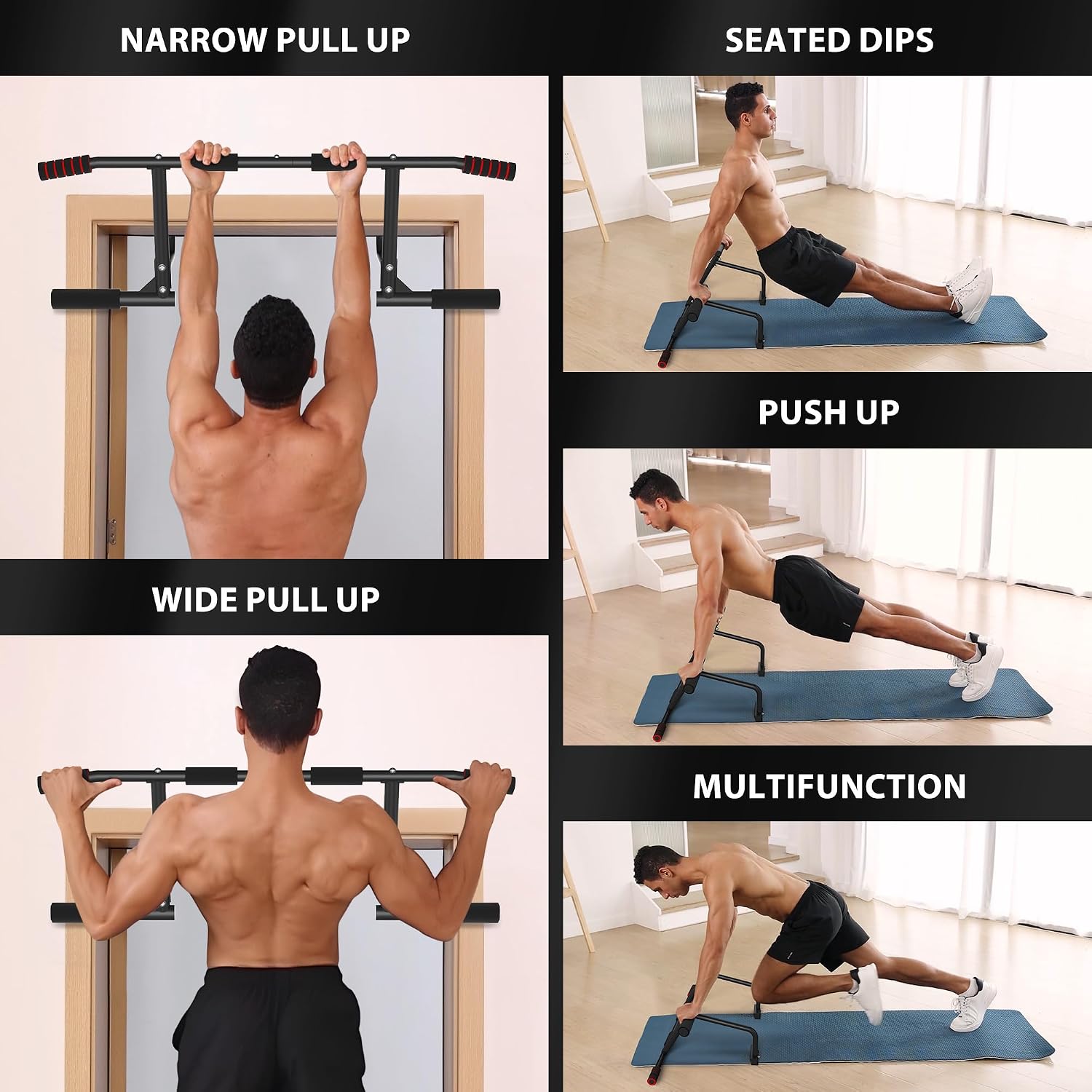 Heavy Duty Doorway Pull Up Bar