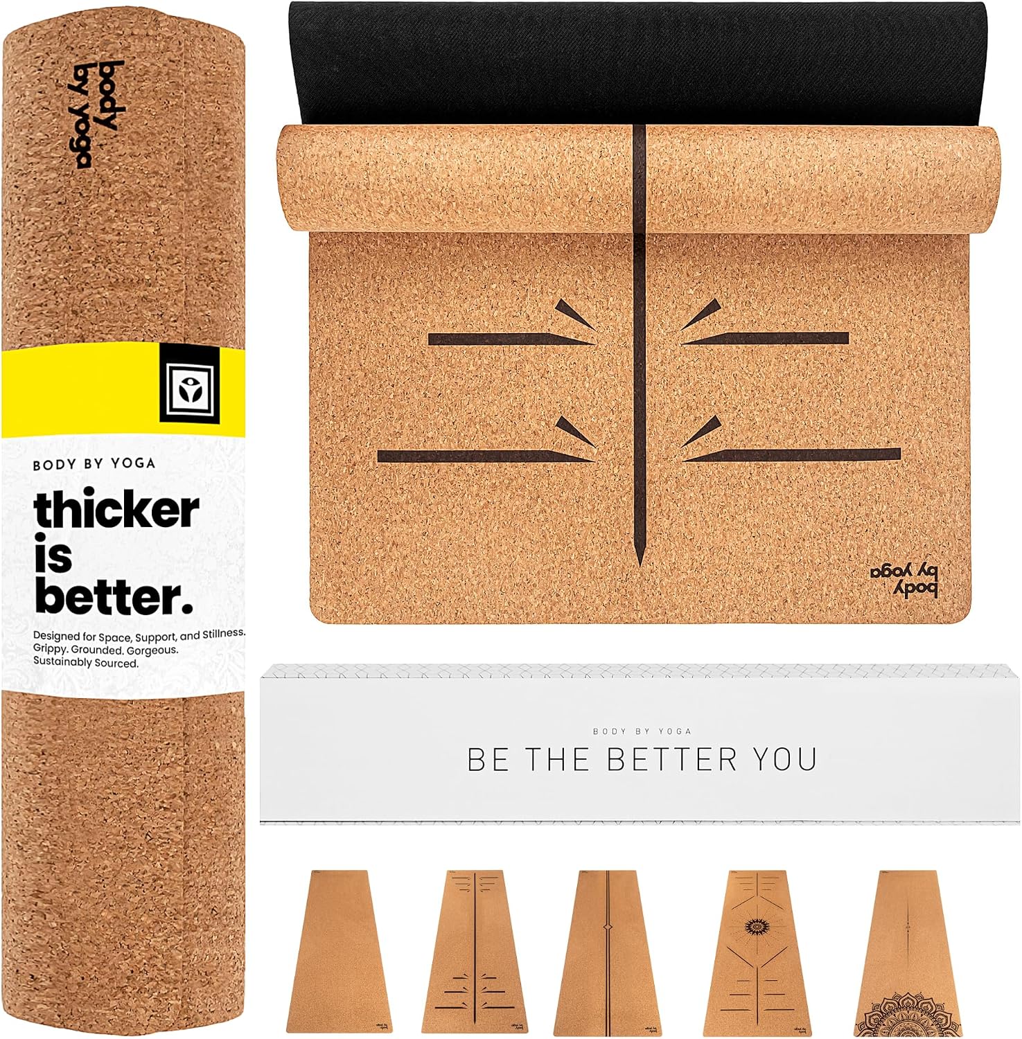 Luxury Cork Non Slip Yoga Mat