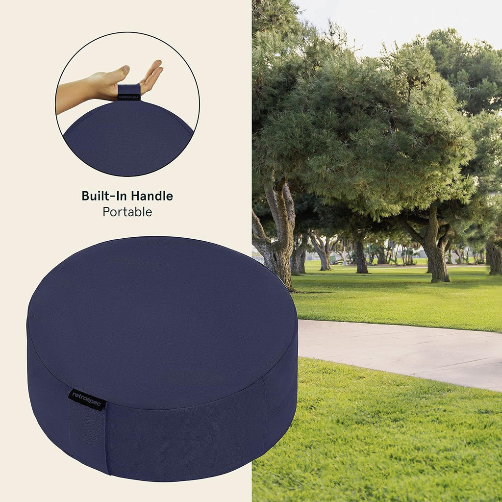 Retrospec Buckwheat Zafu Cushion